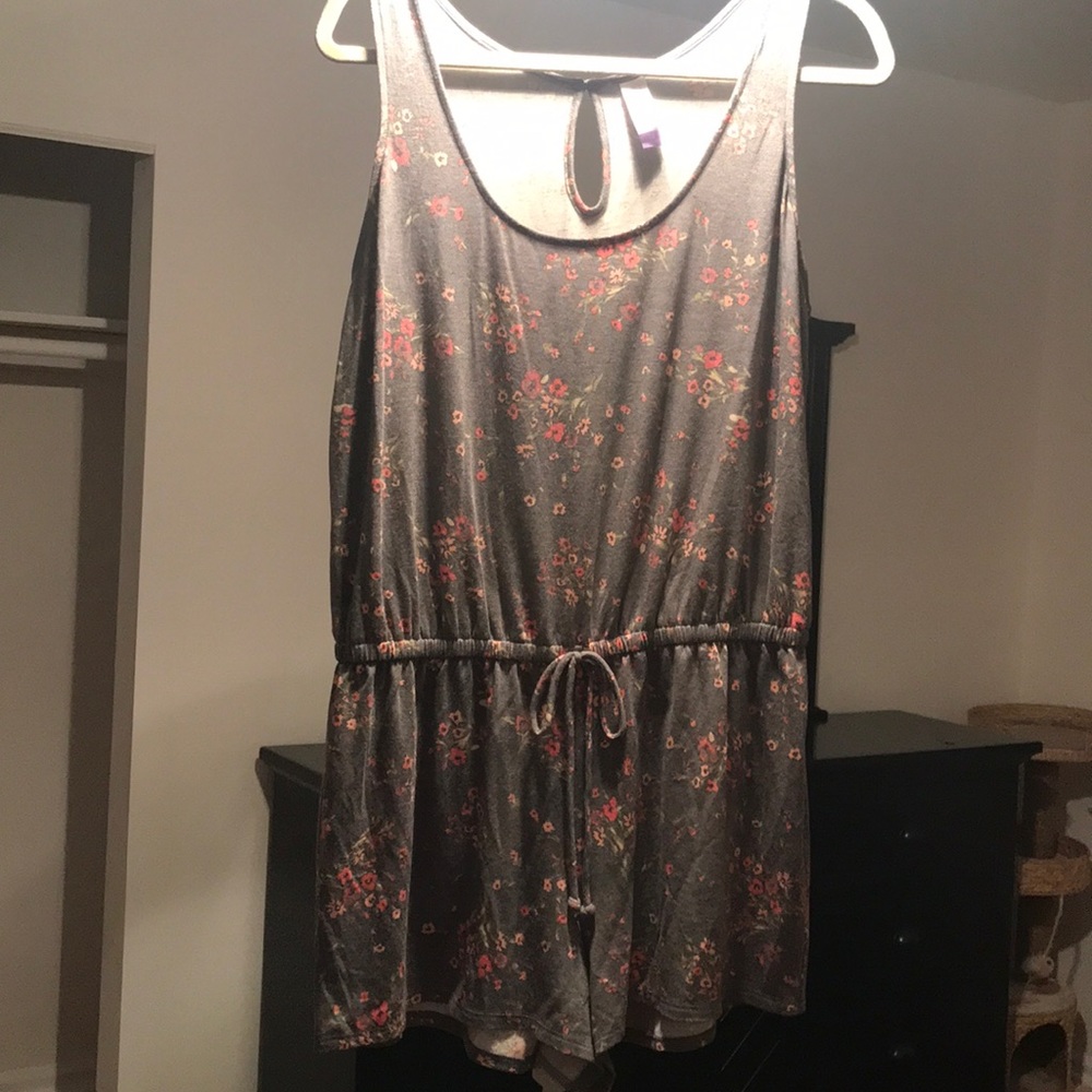 Soft, floral romper